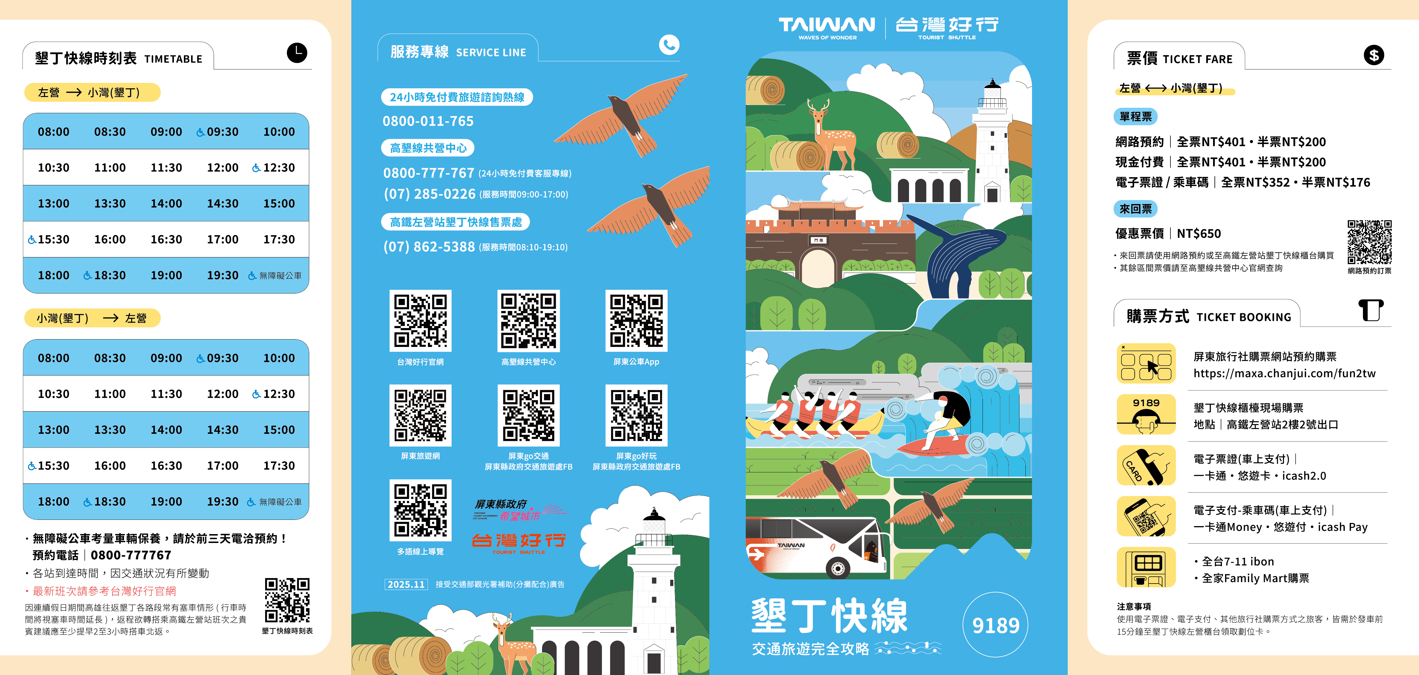 2025墾丁快線-旅遊書